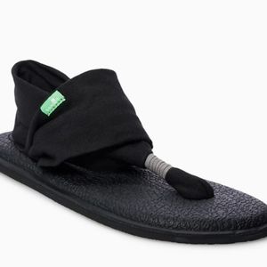 Sanuk Yoga Sling Women's Sandals - Black